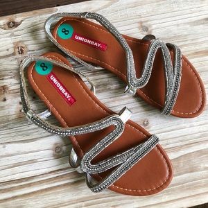 Women’s silver sandals